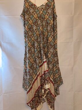NWT Chigant Boho Swim Cover-Up Dress (XL)